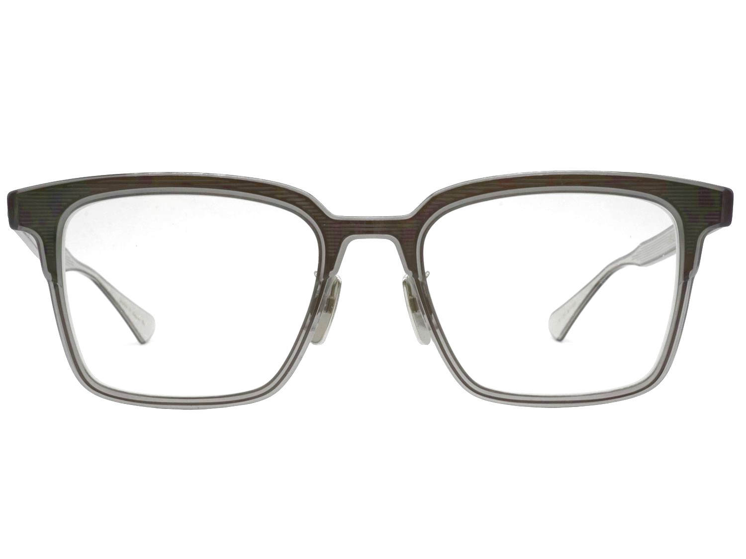 Dita Polymath crystal grey-crystal clear back