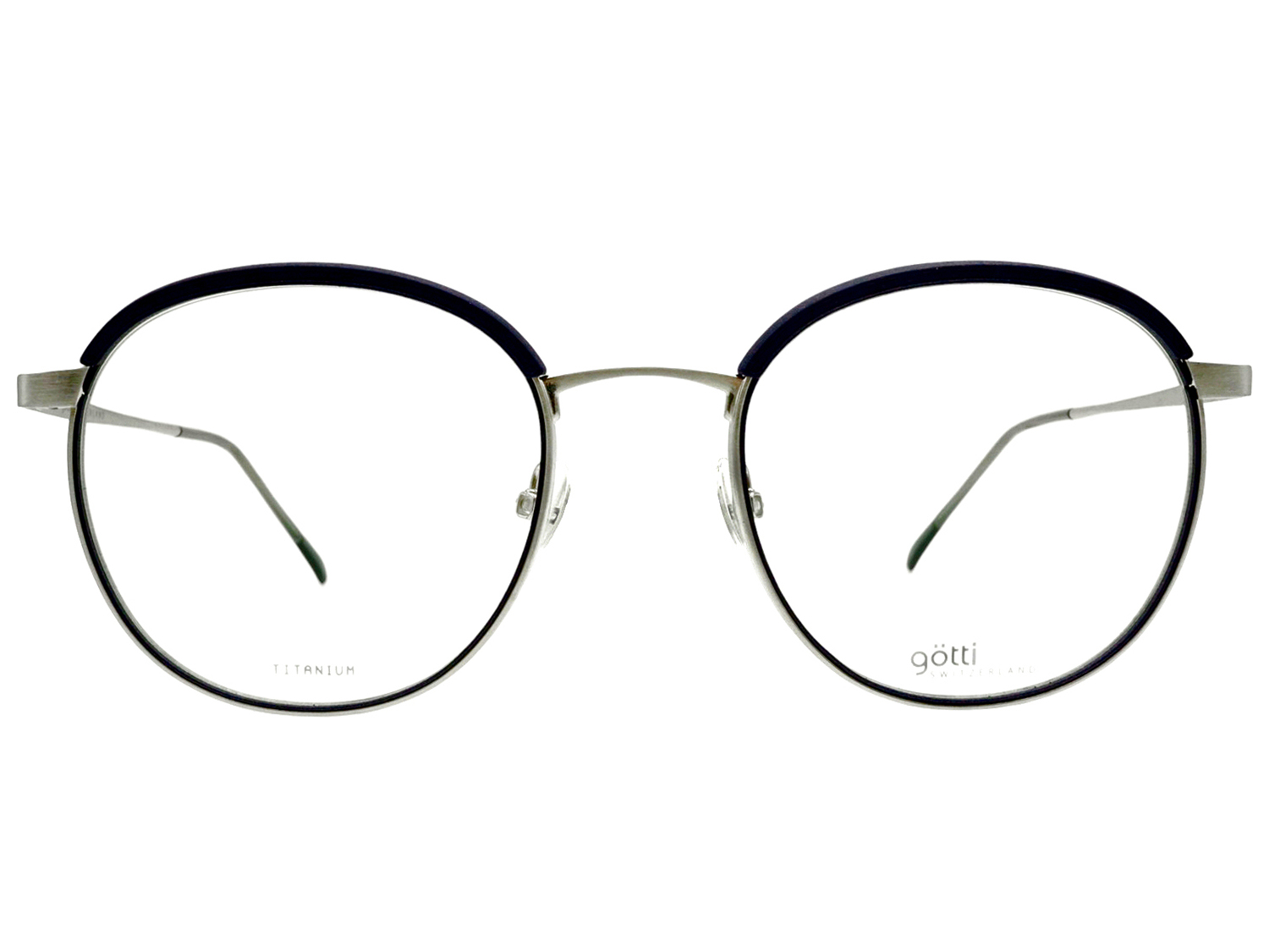 Gotti Dittmar silver brushed-denim
